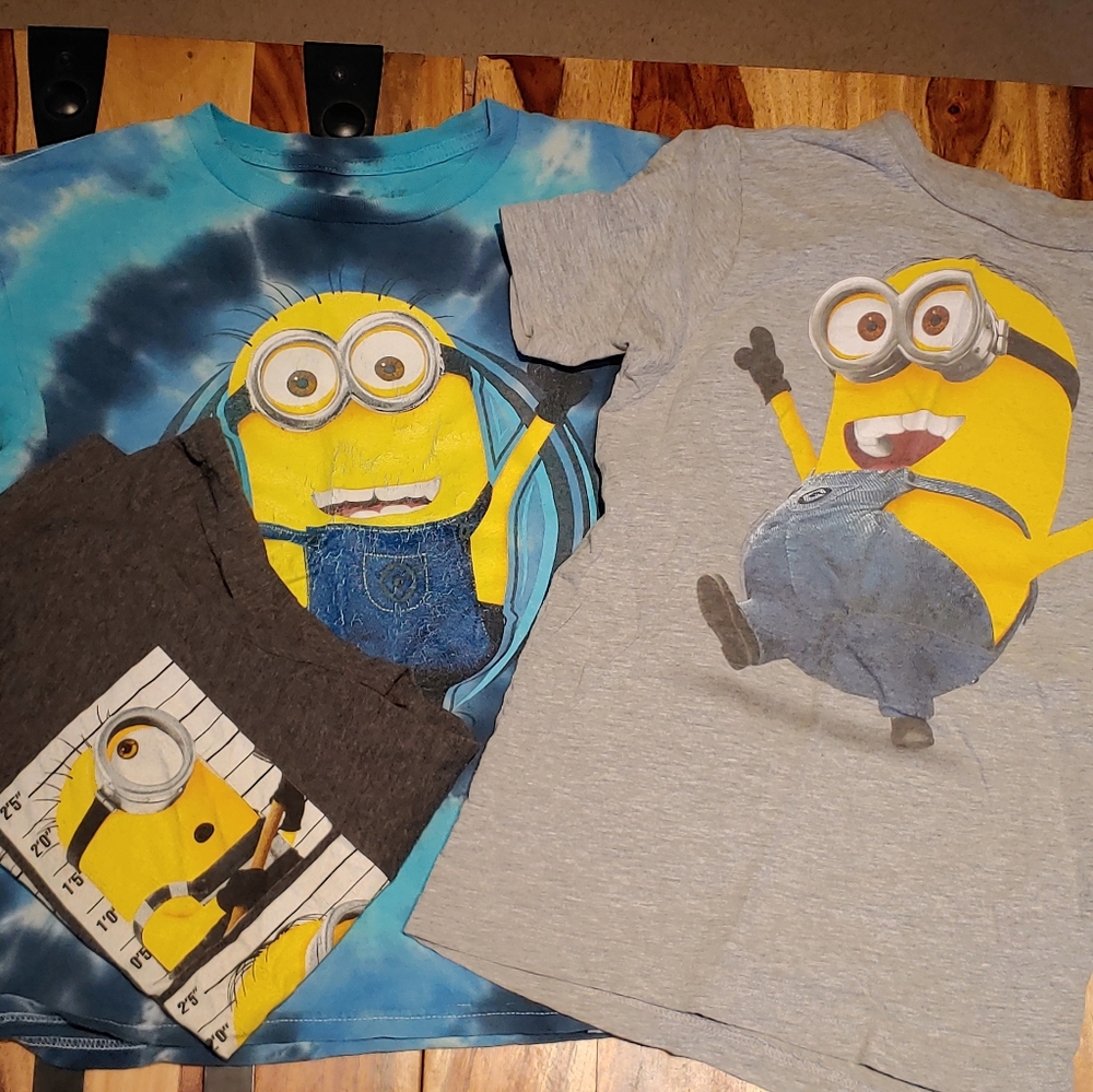 LAST CALL: Minions shirt lot (3)
